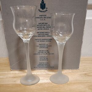 PartyLite Iced Crystal Trio - Small Piece